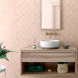 Veggflis Aria Beige Matt 25x70 cm